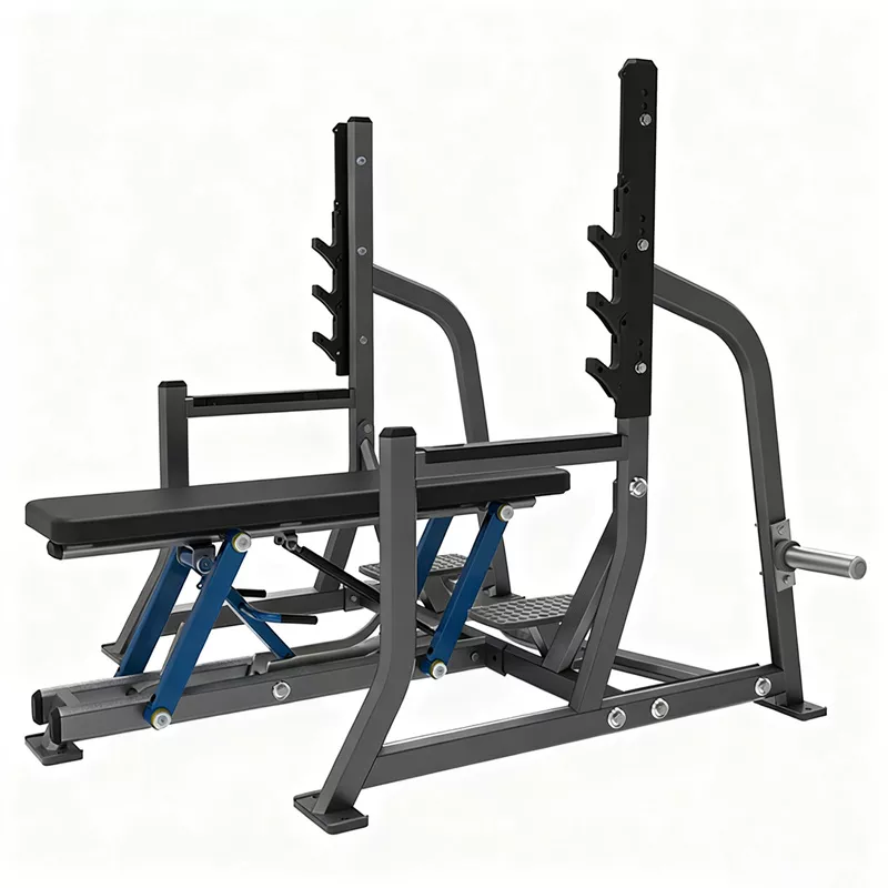 Rosen Galvanized Steel Tube Gym Fitness Bodybuilding Strength Training Flat Bench