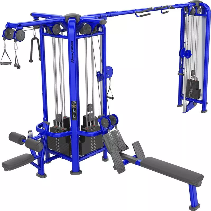 Heavy Duty Rosen High Quality Bodybuilding Workout Machine Multi-jungle 5 Station for Gym Center